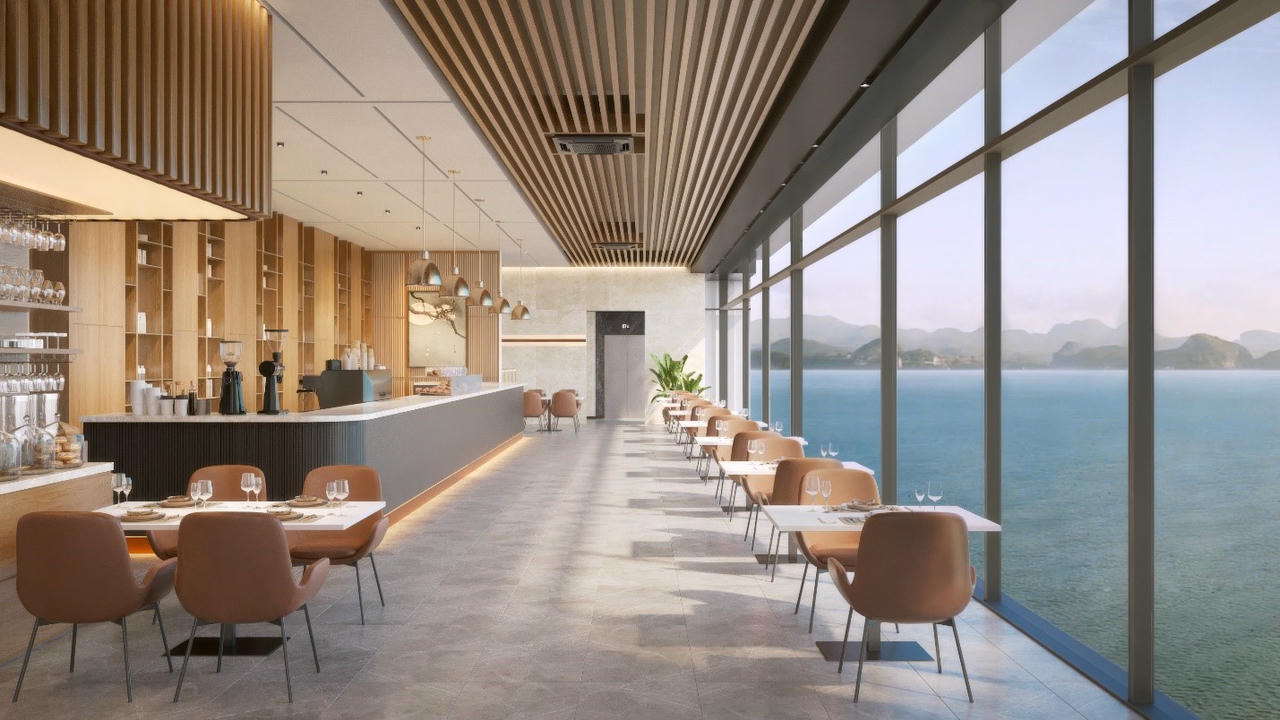 Dấu ấn quốc tế không chỉ hiện diện trên bãi biển, mà còn lan tỏa bên trong tòa tháp đôi Aria Bay qua hệ sinh thái hơn 100 tiện ích cao cấp được bố trí xuyên suốt nhiều cao độ. Mỗi tầng tiện ích mang một chủ đề phong cách sống khác biệt, đóng vai trò như những nhịp điệu riêng trong bản giao hưởng sống động.