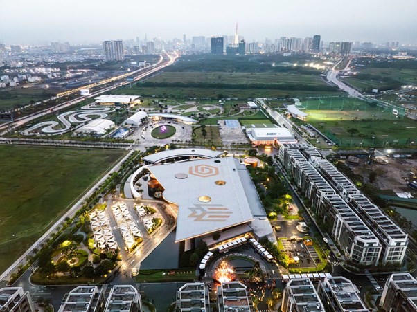 Sự kiện Global Festive, diễn ra từ 13/12/2025 đến 10/1/2026 tại The Global City.