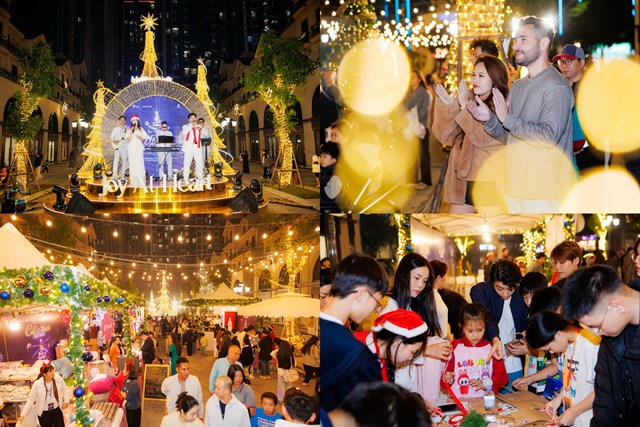 Các hoạt động lễ hội đầy vui nhộn tại khu phố thương mại Malibu Walk (Masteri Waterfront)