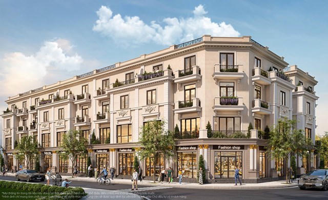 Phân khu Rowhouse nơi phong cách “Sống xanh – Sống phóng khoáng – Sống hiện đại” được thể hiện trọn vẹn trong từng chi tiết.