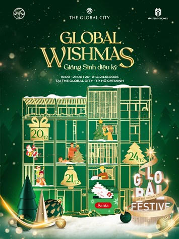 Sự kiện Global Wishmas sẽ diễn ra vào ngày 20 - 21 &amp; 24/12/2025