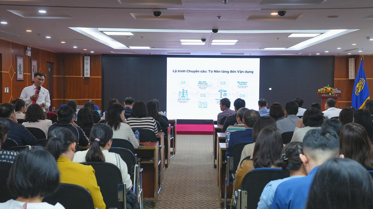 Khoá tập huấn nâng cao năng lực quản trị tài chính – kế toán, hướng tới vận hành minh bạch, hiệu quả trong toàn hệ thống VINACONEX.