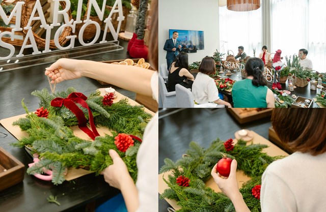 Từ những buổi tiệc trà ấm cúng, workshop thủ công, cho đến khoảnh khắc Santa gõ cửa từng căn hộ, mỗi trải nghiệm đều được cá nhân hóa và dẫn dắt bằng sự thấu hiểu cư dân.