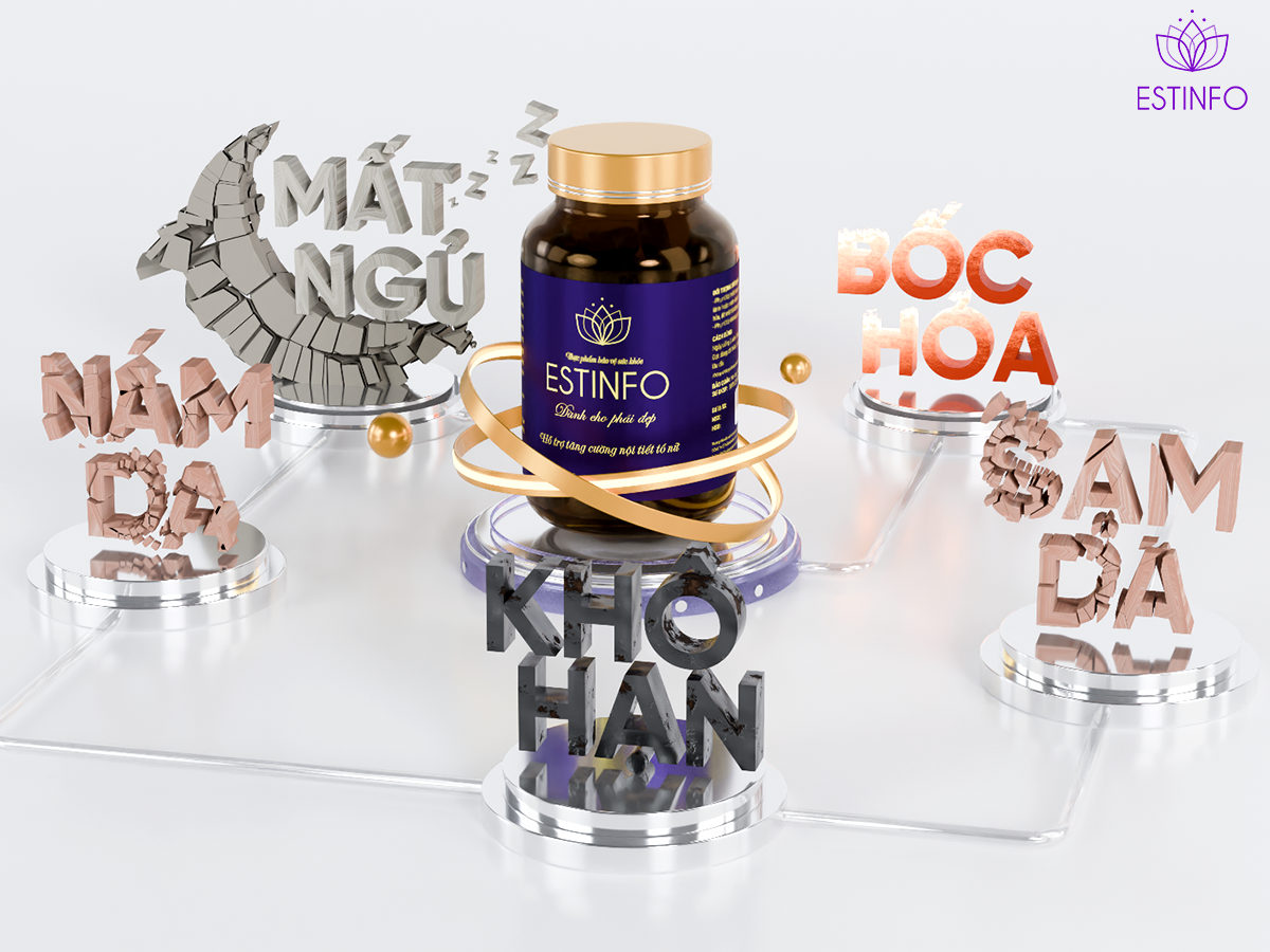Estinfo sản phẩm hỗ trợ tăng cường nội tiết tố uy tín, chất lượng