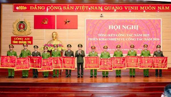 Công an Quảng Trị phải chủ động giữ vững an ninh, đẩy mạnh chuyển đổi số