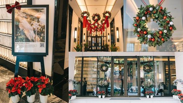 Ánh vàng ấm áp lan tỏa trong không gian The Ritz-Carlton Residences, Hanoi at The Grand gợi nên cảm giác an lành rất riêng của mùa đông Hà Nội.