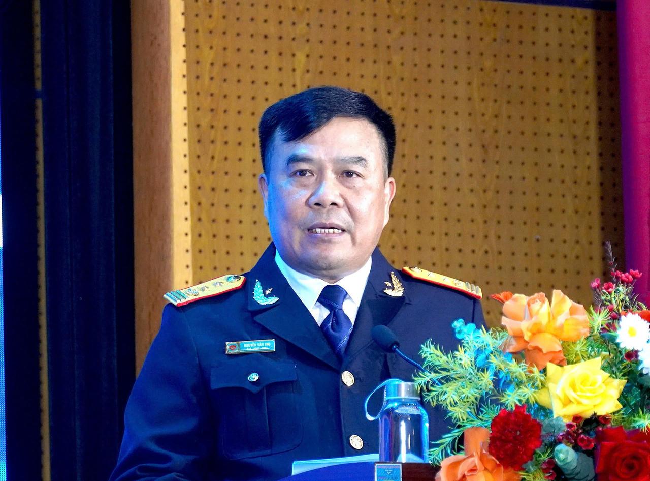 Cục trưởng Nguyễn Văn Thọ phát biểu tại buổi Lễ.