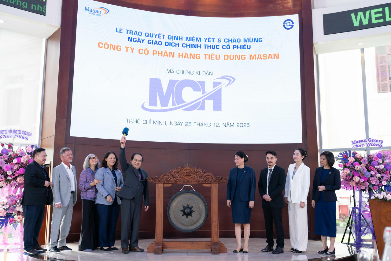 'Siêu phẩm' Masan Consumer (MCH) chào sàn HoSE: Vốn hóa 9 tỷ USD, cổ đông nhận 'quà kép' tiền mặt và cổ phiếu