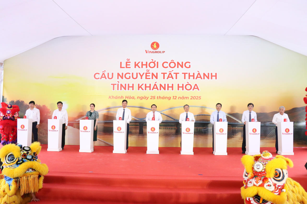 Khởi công cầu Nguyễn Tất Thành: Mở trục kết nối mới cho đô thị Cam Lâm – Nam Khánh Hòa