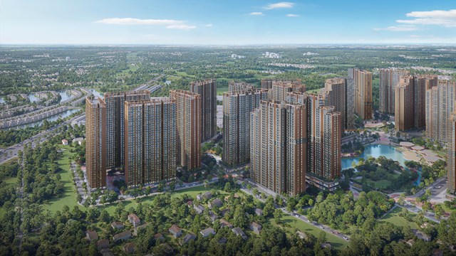 The Parkland được kiến tạo theo hình thái Sông - Đảo - Núi, mang phong cách sống hiện đại, nhịp xanh và tiện ích đô thị kết nối mạch lạc.