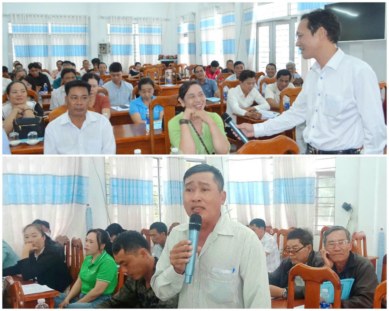 Các đại biểu tham gia thảo luận tại Hội nghị.