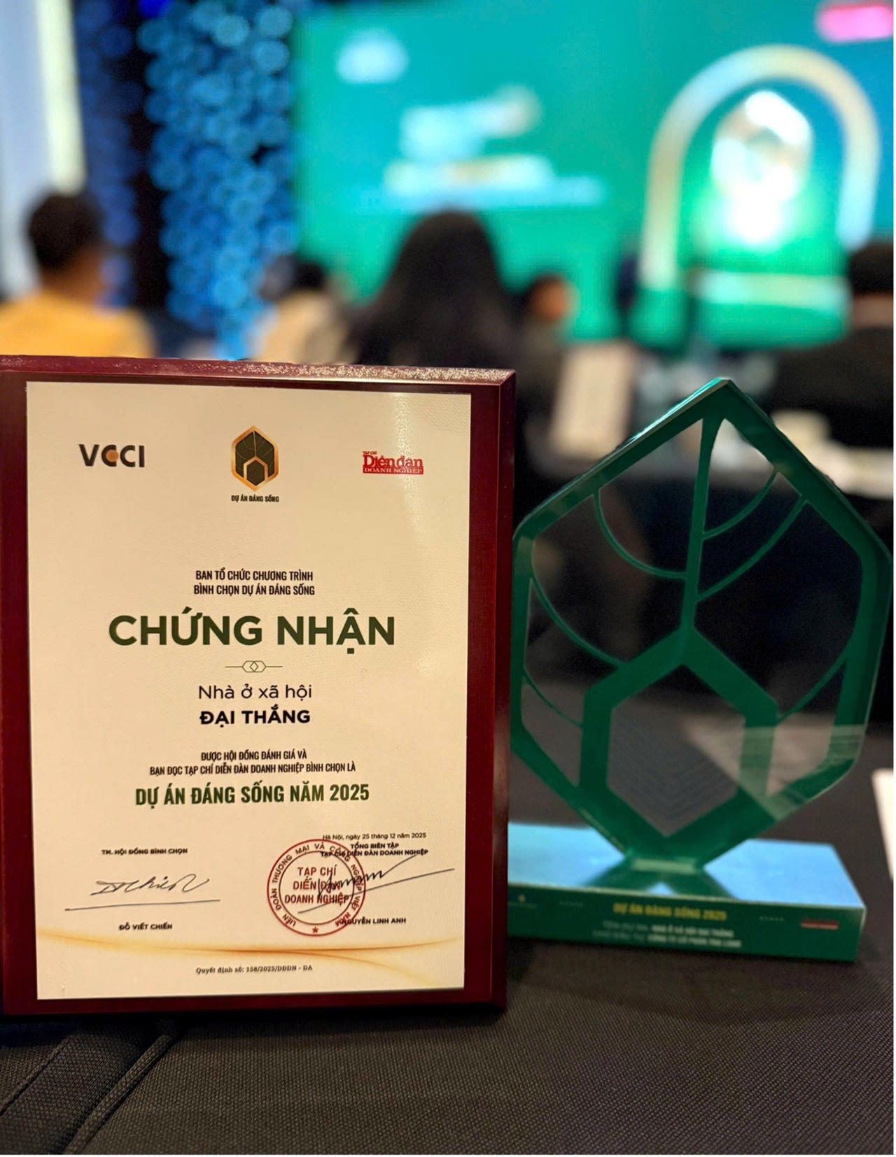 	Danh hiệu “Dự án Đáng sống 2025” thuộc về TNG Land