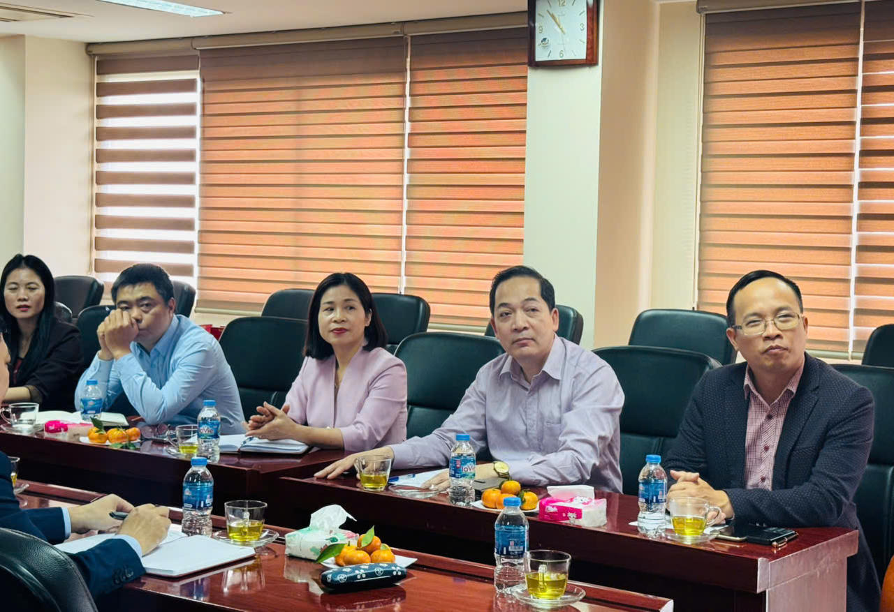 Đại diện Ban Giám hiệu Trường Cán bộ thanh tra tham gia Lễ ký kết.. 