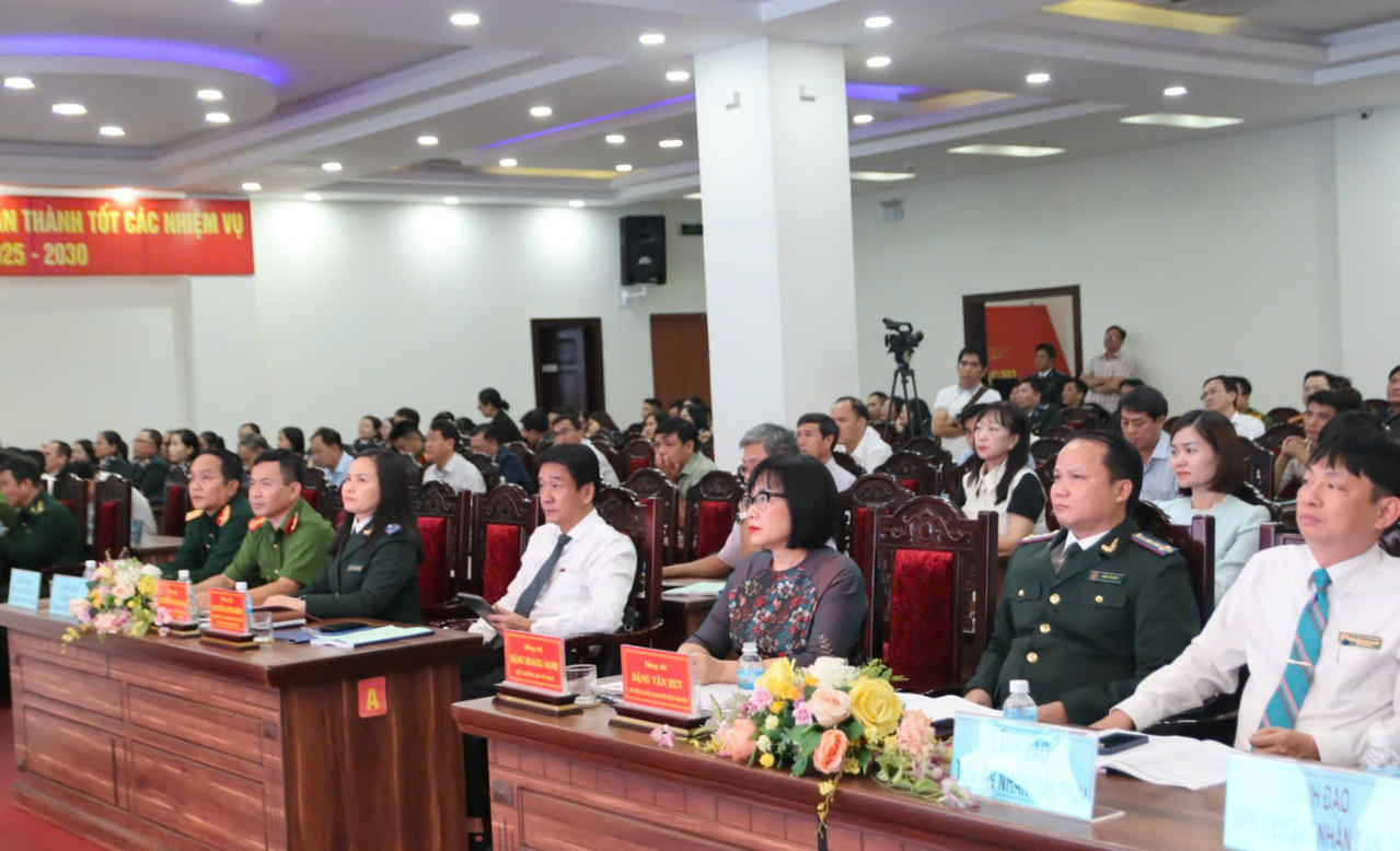 Các đại biểu tham dự Hội nghị&nbsp;tổng kết công tác thi hành án dân sự, thi hành án hành chính năm 2025 và triển khai nhiệm vụ năm 2026.