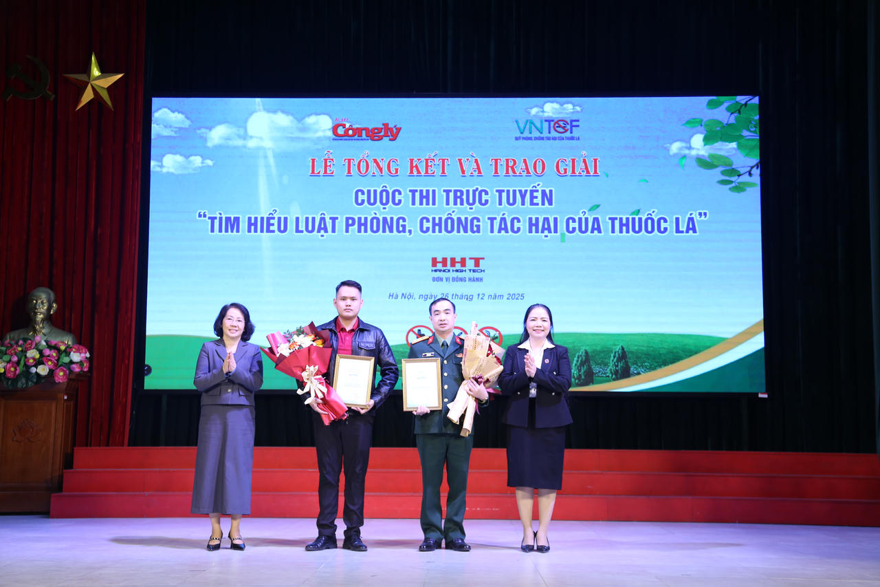 Giải nhất cá nhân và tập thể&nbsp;