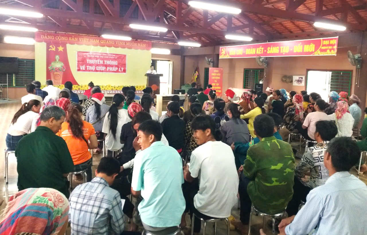 Đẩy mạnh ứng dụng thông tin để nâng cao chất lượng, hiệu quả trợ giúp pháp lý tại Lào Cai
