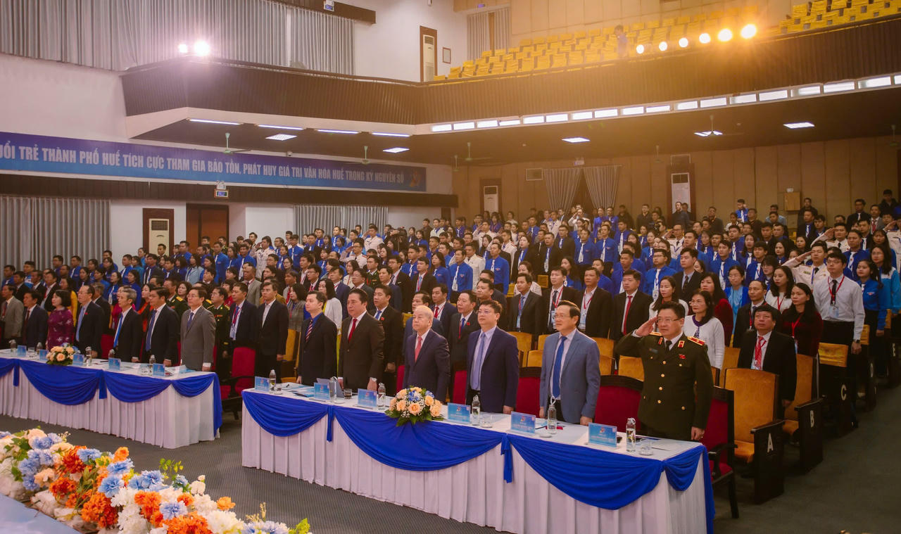 Đại hội nhận được sự quan tâm, tham dự của hầu hết Thường vụ Thành ủy TP Huế.