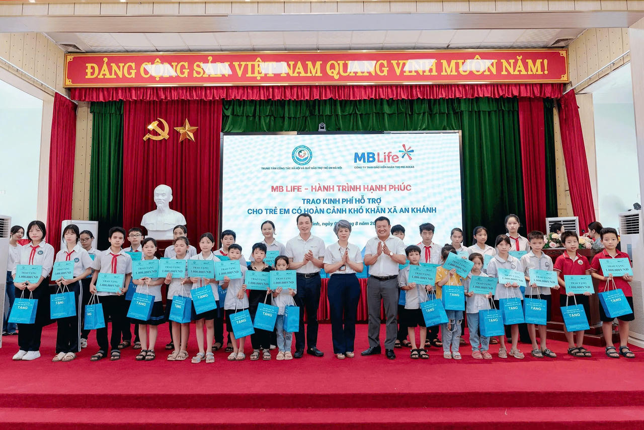 MB Life luôn gắn trách nhiệm doanh nghiệp với phát triển cộng đồng.