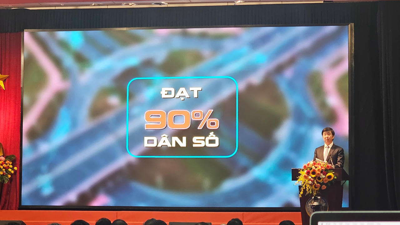 Năm 2025, độ phủ sóng 5G đạt trên 90% dân số; tốc độ Internet cố định của Việt Nam vào Top 10 thế giới