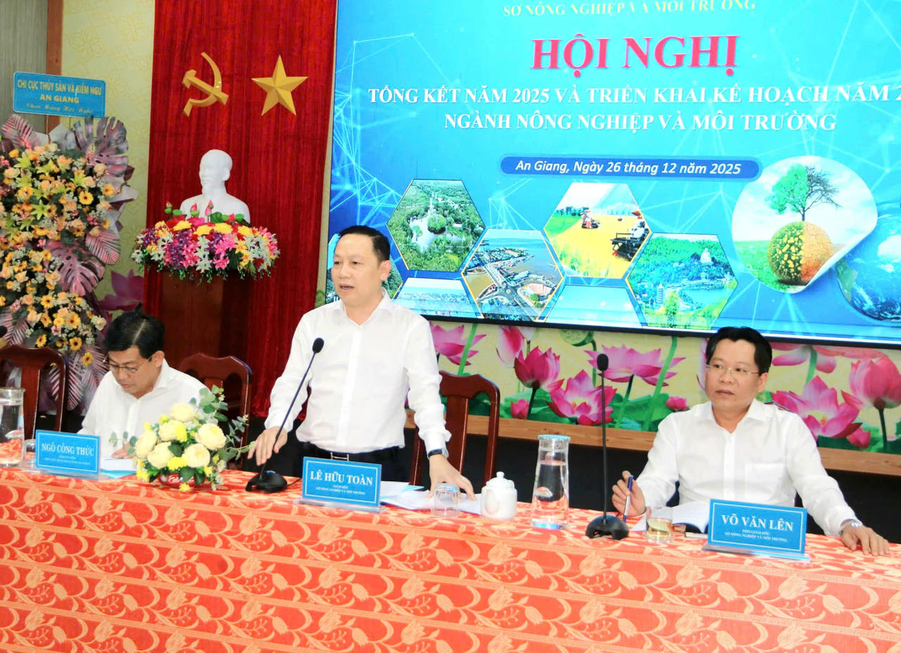 An Giang: Ngành Nông nghiệp và Môi trường khẳng định vai trò “trụ đỡ”, hướng tới phát triển xanh 