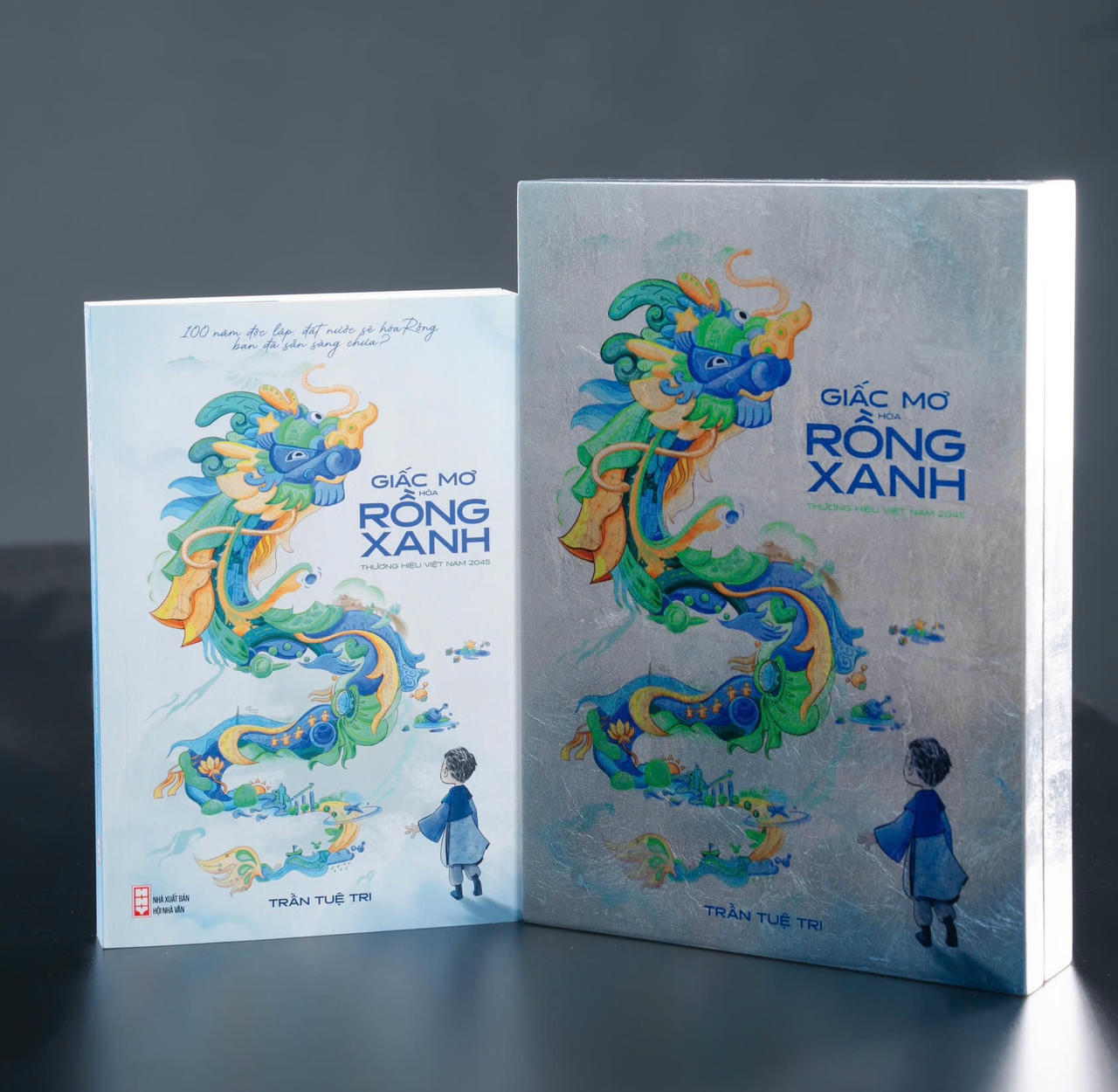 Nhân vật trung tâm của tác phẩm là cậu bé Nước Non, 12 tuổi, trong một hành trình đặc biệt – chuyến đi vượt thời gian đến năm 2045 (Ảnh: Đơn vị tổ chức).