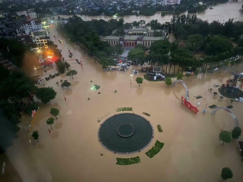 Cơn bão số 10 và số 11 trong năm qua đã tàn phá nặng nề tại Thái Nguyên. (Ảnh: PV)