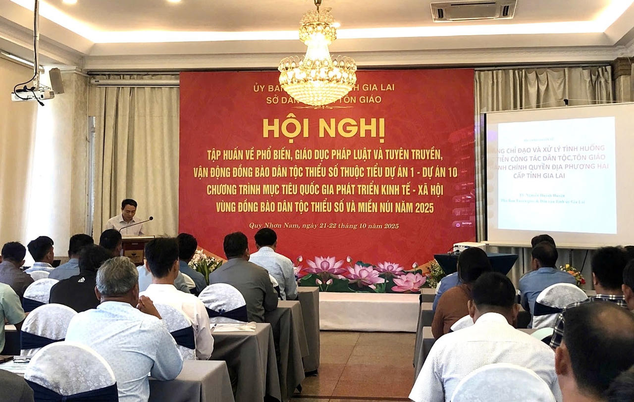 Gia Lai: Phổ biến, giáo dục cho gần 40.000 người dân ở vùng đồng bào dân tộc thiểu số, miền núi
