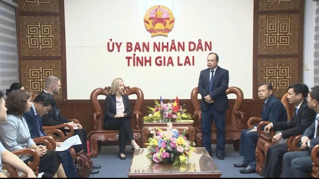 Ông Dương Mah Tiệp - Phó Chủ tịch UBND tỉnh Gia Lai khẳng định sự đồng hành của quốc tế lúc này là vô cùng quý báu.