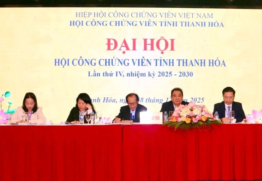 Hội Công chứng viên tỉnh Thanh Hóa tổ chức Đại hội lần thứ IV, nhiệm kỳ 2025-2030