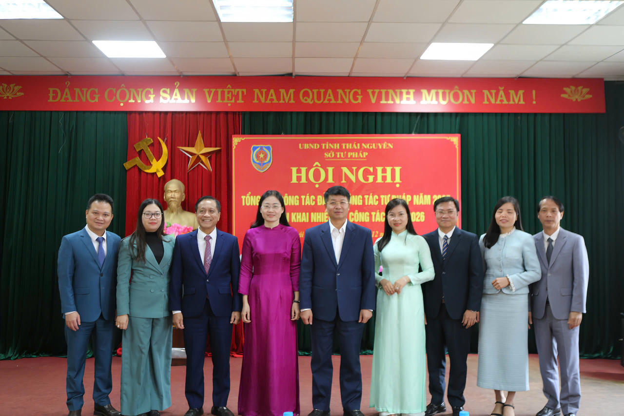 Ngành Tư pháp tỉnh Thái Nguyên khẳng định vai trò trong giai đoạn phát triển mới