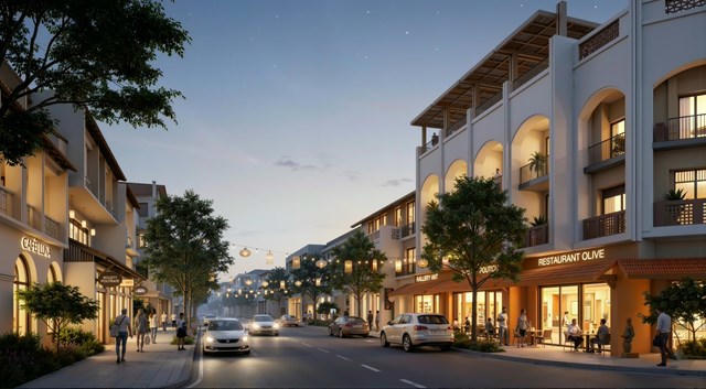 Đảo Nam quy hoạch các tháp cao tầng, nhà phố thương mại và biệt thự theo định hướng an cư sinh thái.