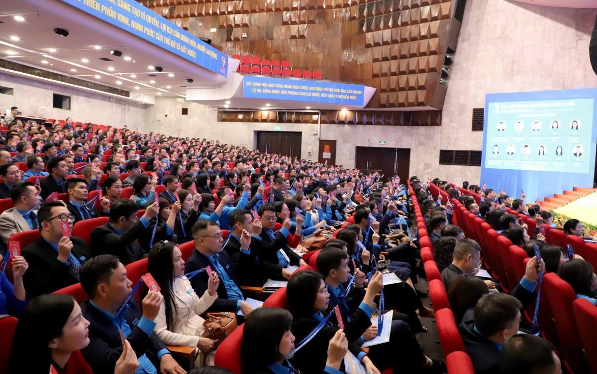 Các đại biểu dự Đại hội