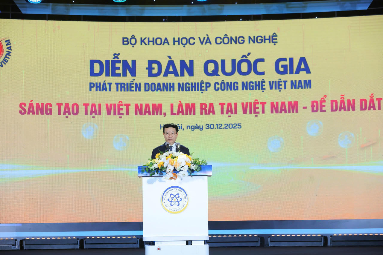 Bộ trưởng Bộ KH&CN Nguyễn Mạnh Hùng: Không Make in Viet Nam thì Việt Nam không thể hùng cường, thịnh vượng