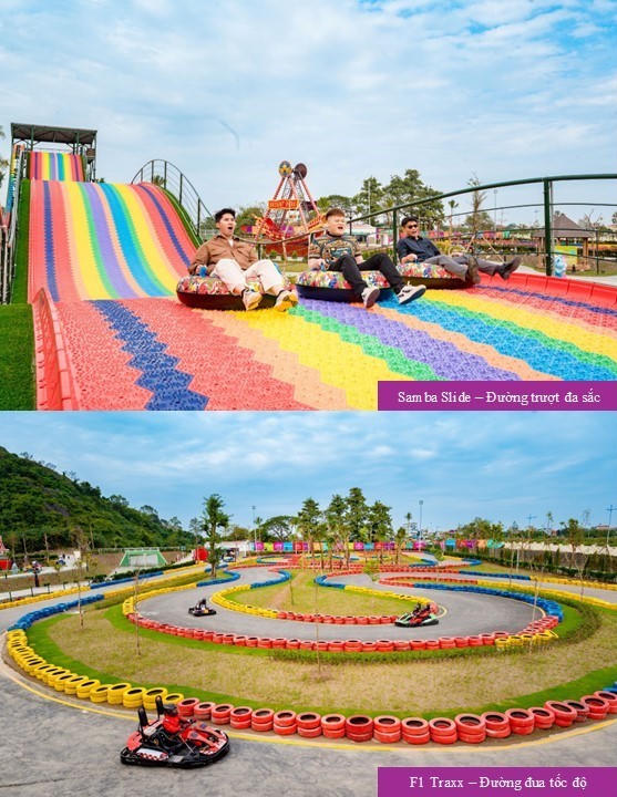 Hãy tới trải nghiệm ngay Bright Park – Tổ hợp Công viên Giải trí đa địa hình