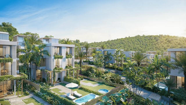 Những “ngôi nhà biết thở” La Tiên Villa được bao bọc bởi 2 triệu cây xanh