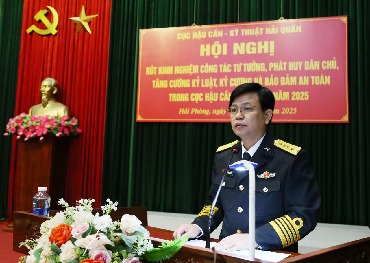 Cục Hậu cần – Kỹ thuật Hải quân thực hiện đồng bộ, hiệu quả công tác tư tưởng