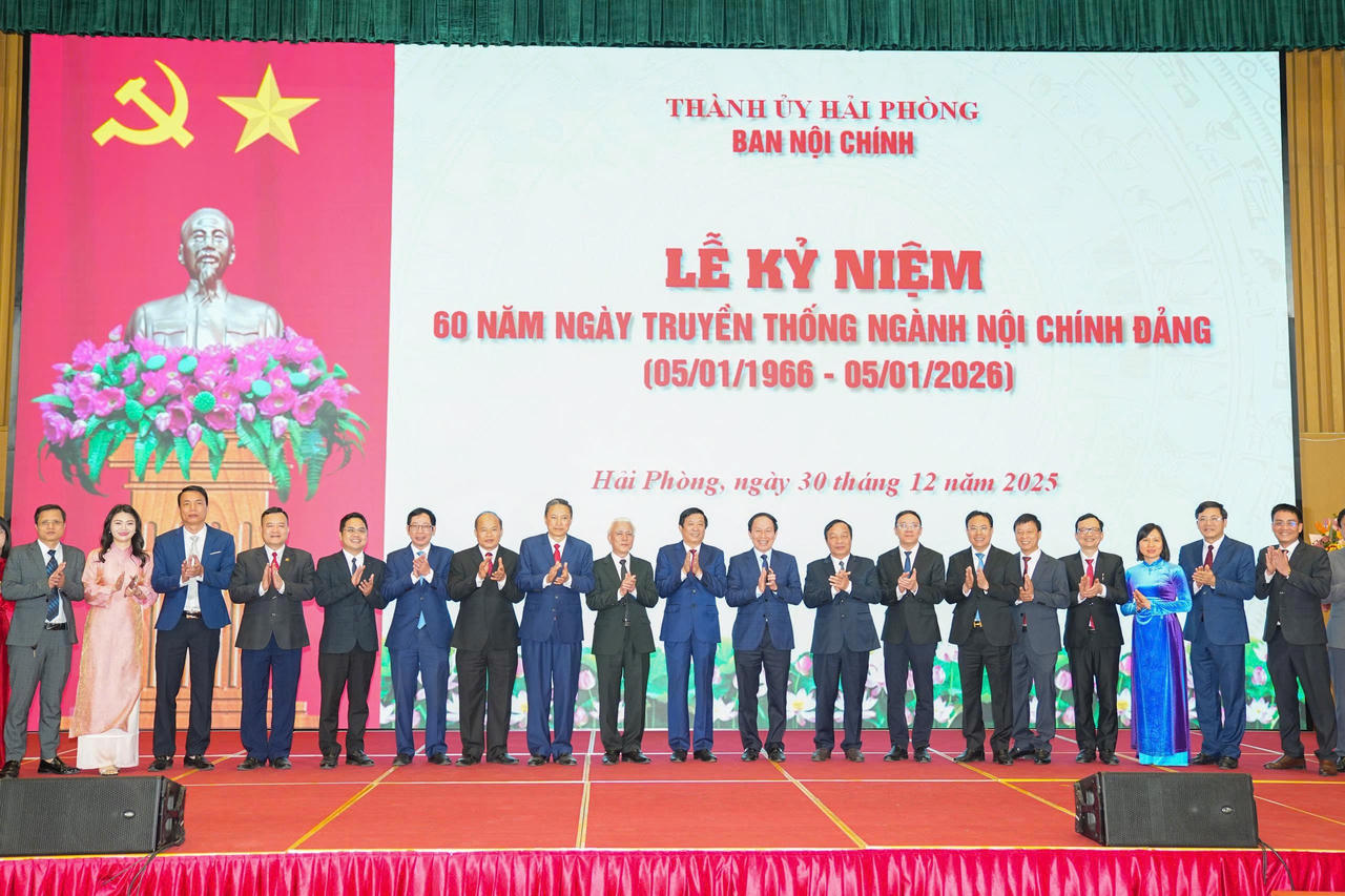 Hải Phòng kỷ niệm 60 năm Ngày truyền thống ngành Nội chính Đảng
