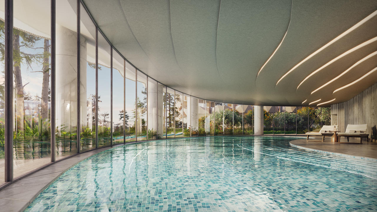 HAUS Wellness Center sở hữu bể bơi nước nóng trong nhà đầu tiên tại Đà Lạt.