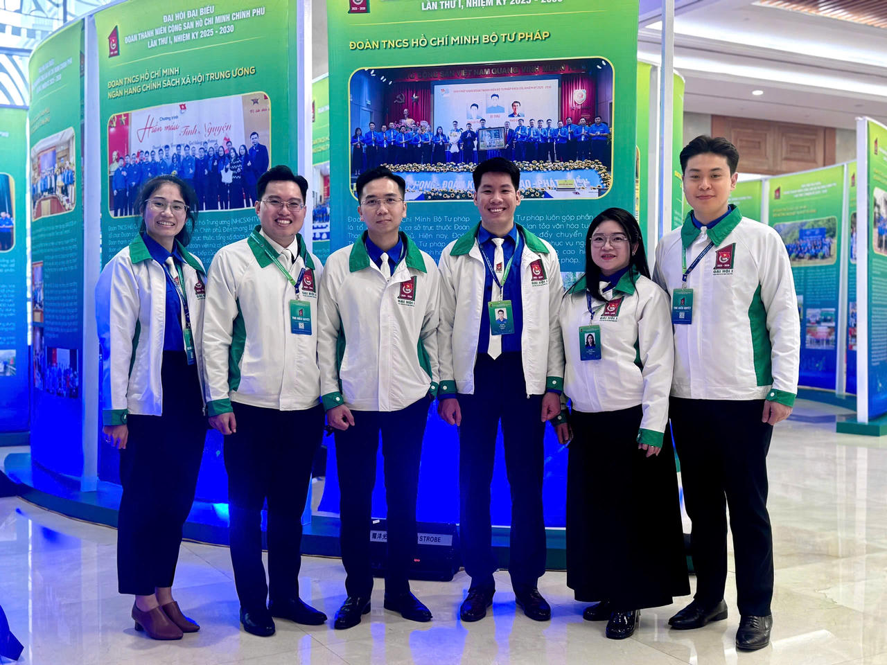 Đoàn Bộ Tư pháp tham dự Đại Hội đại biểu Đoàn TNCS Hồ Chí Minh Chính phủ lần thứ I, nhiệm kỳ 2025–2030