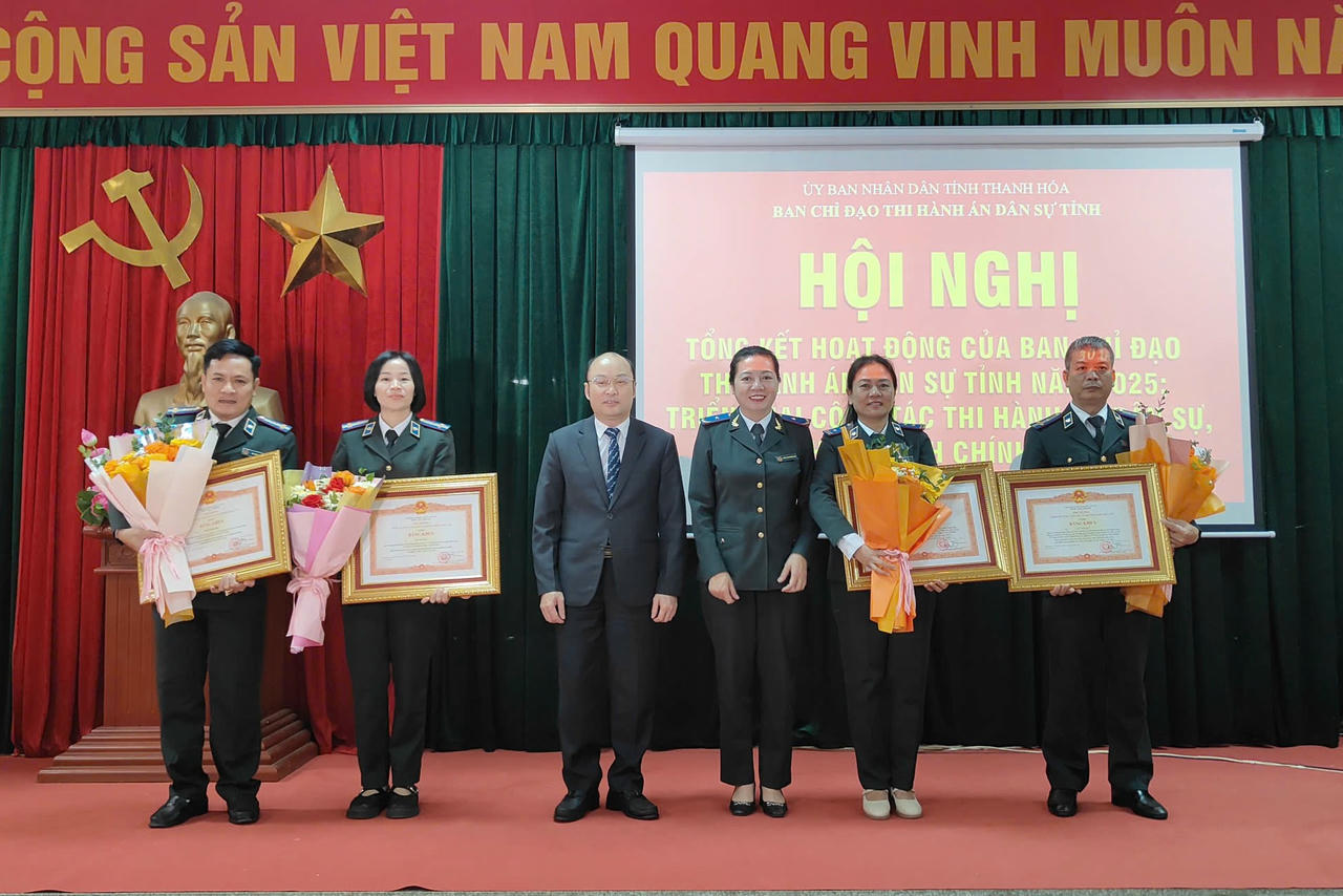 Thanh Hóa: Đẩy mạnh chuyển đổi số, ứng dụng công nghệ thông tin tổ chức Thi hành án dân sự