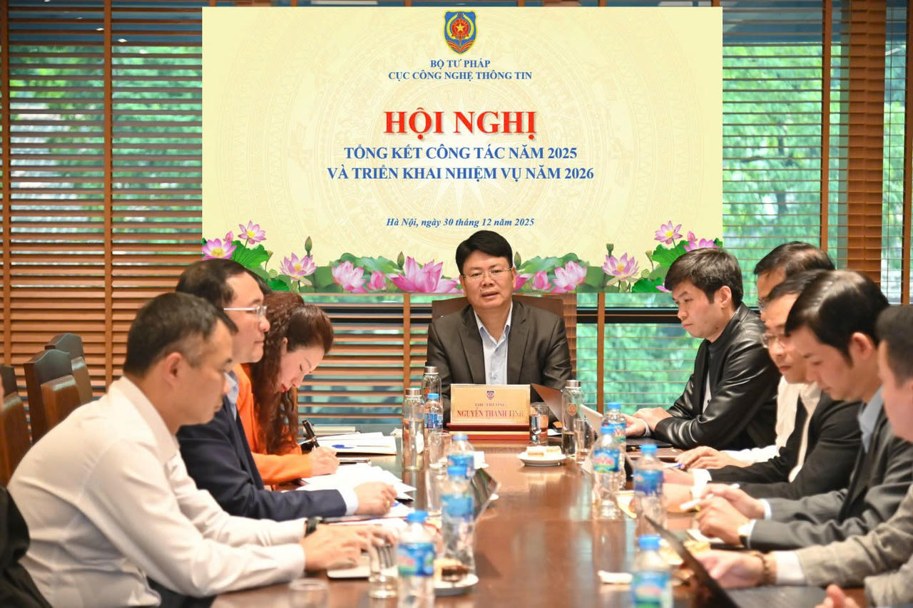 Cục Công nghệ thông tin tổng kết công tác năm 2025