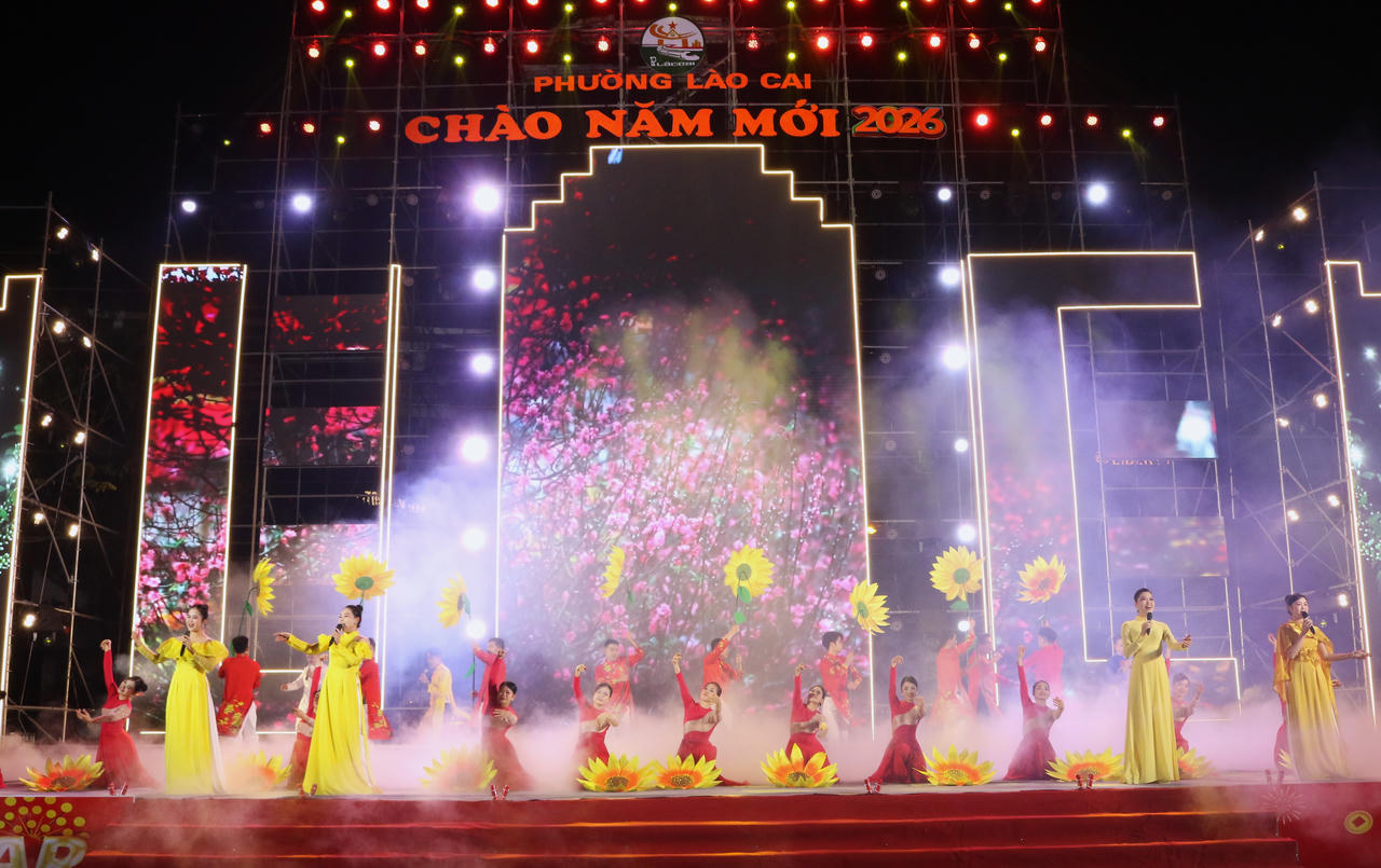 Lào Cai: Tưng bừng không khí đón năm mới 2026