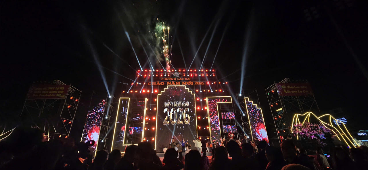 Lào Cai: Tưng bừng không khí đón năm mới 2026