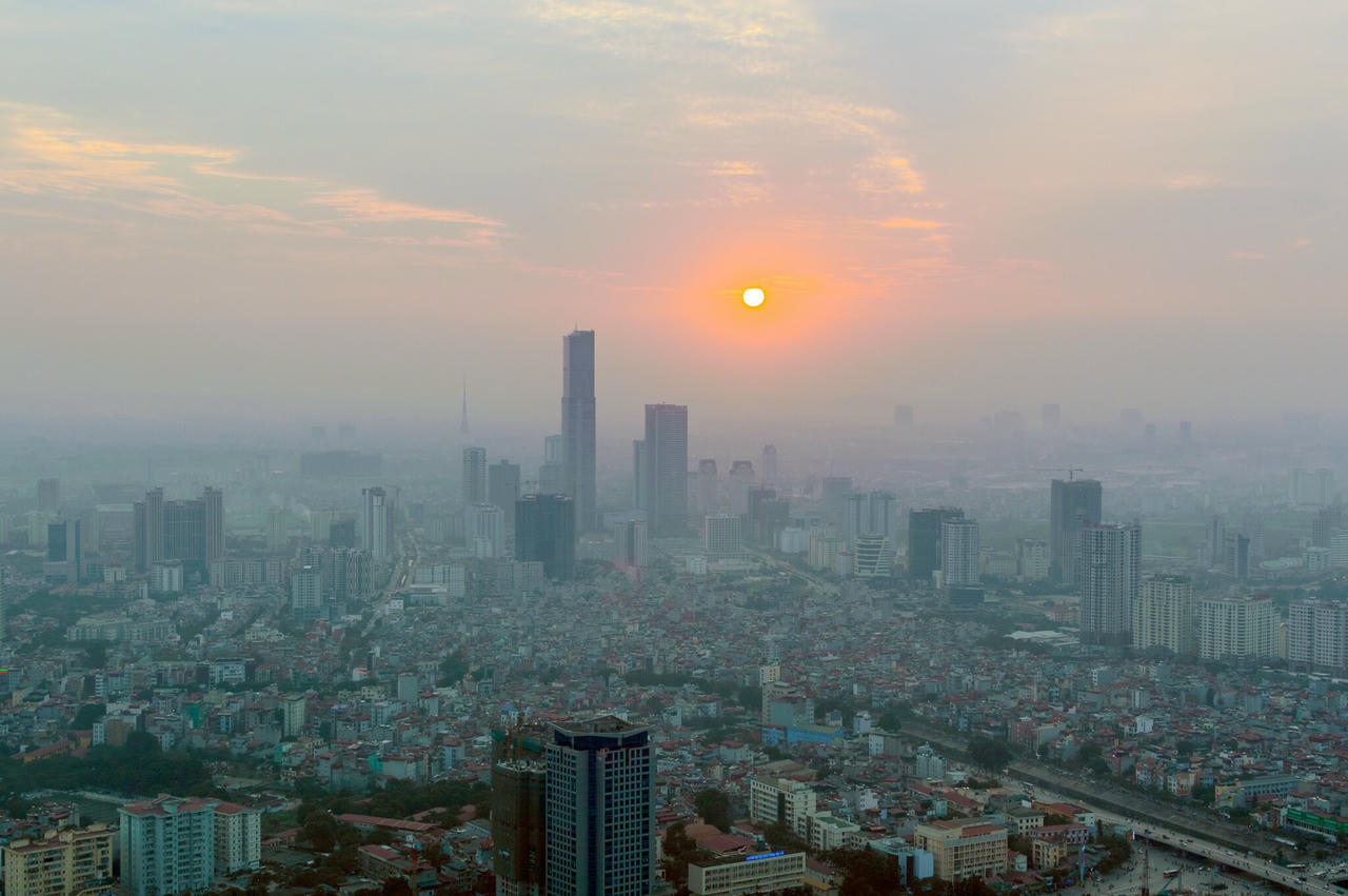 Trên bảng xếp hạng các thành phố có chất lượng không khí tệ nhất thế giới, Hà Nội cũng từng lọt top 5 thành phố ô nhiễm nhất toàn cầu.
