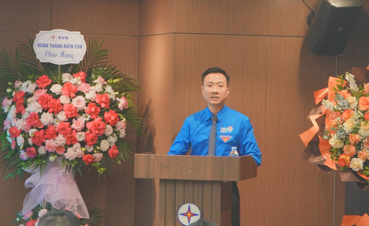 Bí thư Đoàn Thanh niên Tập đoàn Điện lực Việt Nam Phạm Xuân Minh Trí