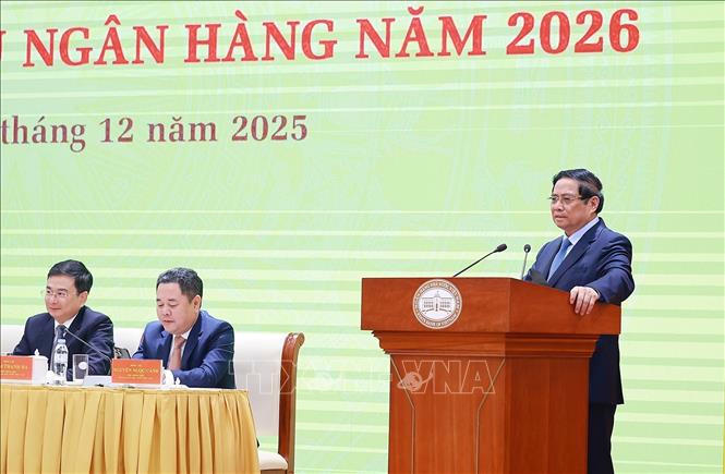 Thủ tướng Phạm Minh Chính phát biểu chỉ đạo. Ảnh: Dương Giang/TTXVN