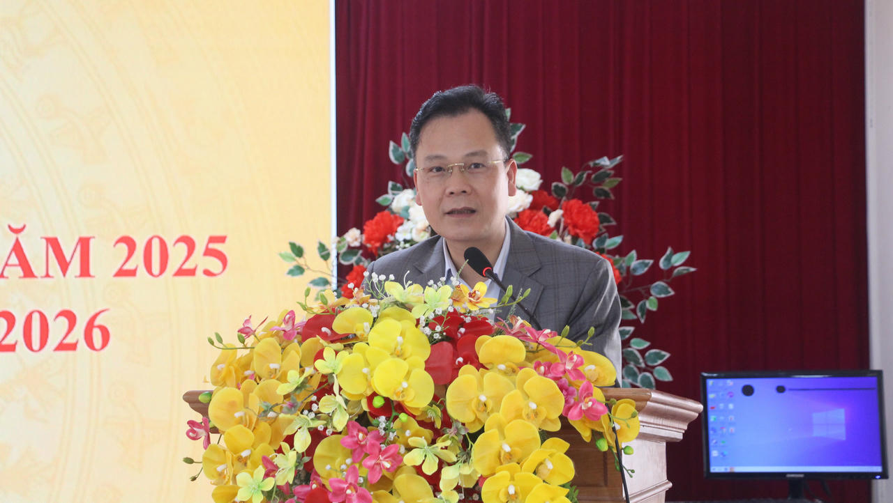 Ông Nguyễn Thành Sinh – Phó Chủ tịch UBND tỉnh Lào Cai phát biểu chỉ đạo. Ảnh: Đức Tuyển.