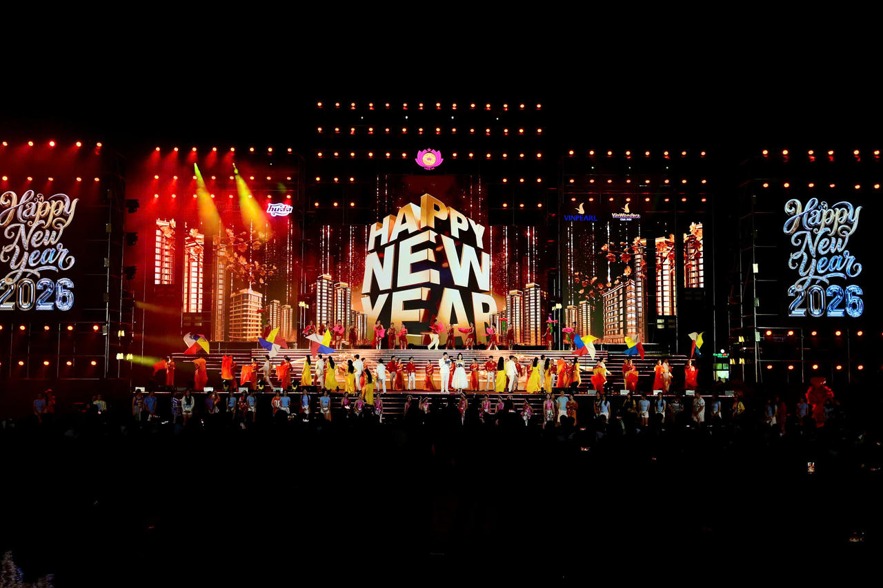 Dấu ấn rực rỡ 'Nghệ An chào 2026 - Hào khí Sông Lam'