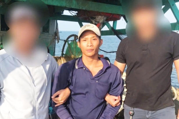 Đối tượng trốn nã tội 'Giết người' bị bắt giữ trên biển
