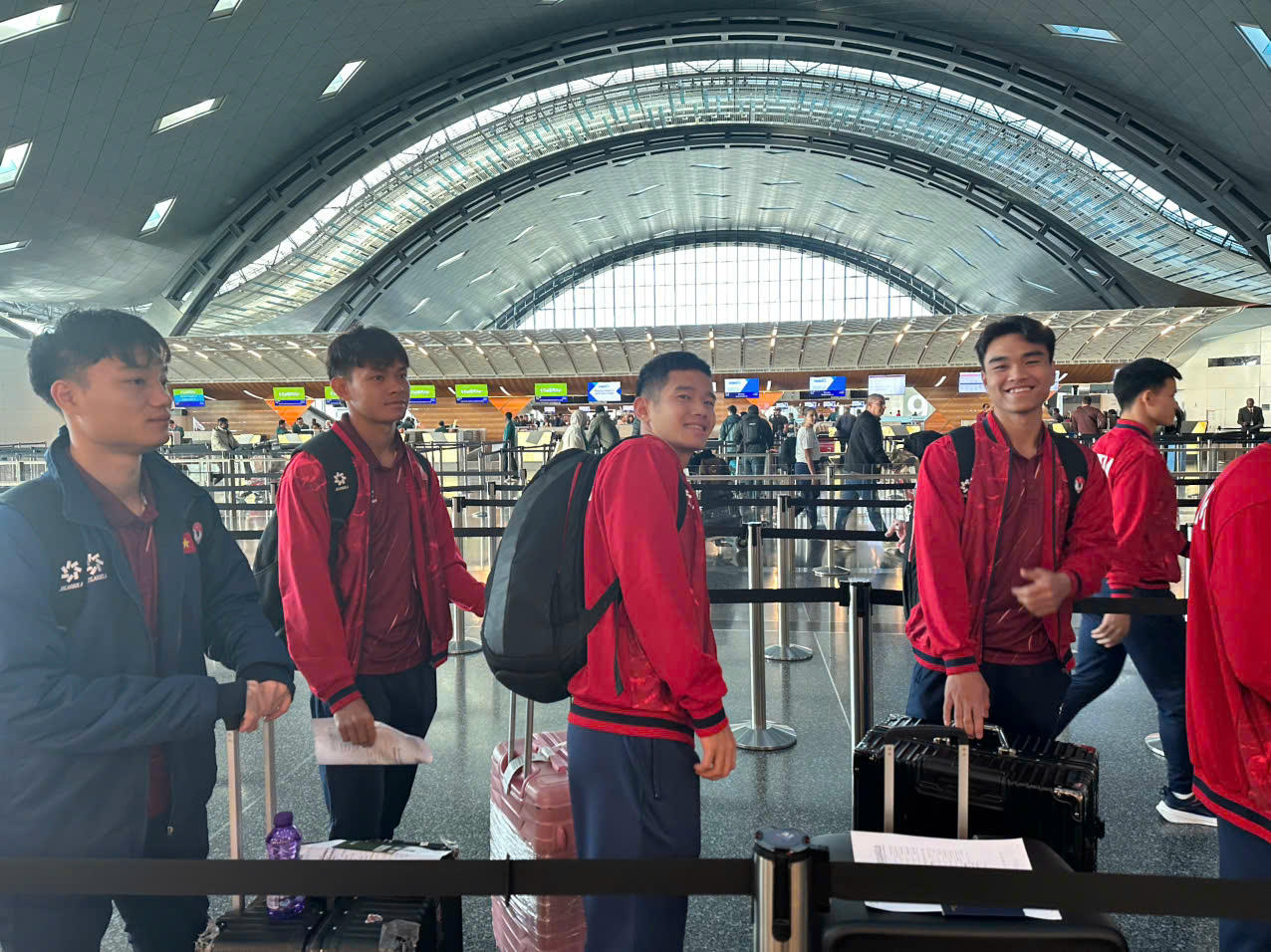 Đội tuyển U23 Việt Nam lên đường sang Ả-rập Xê-út